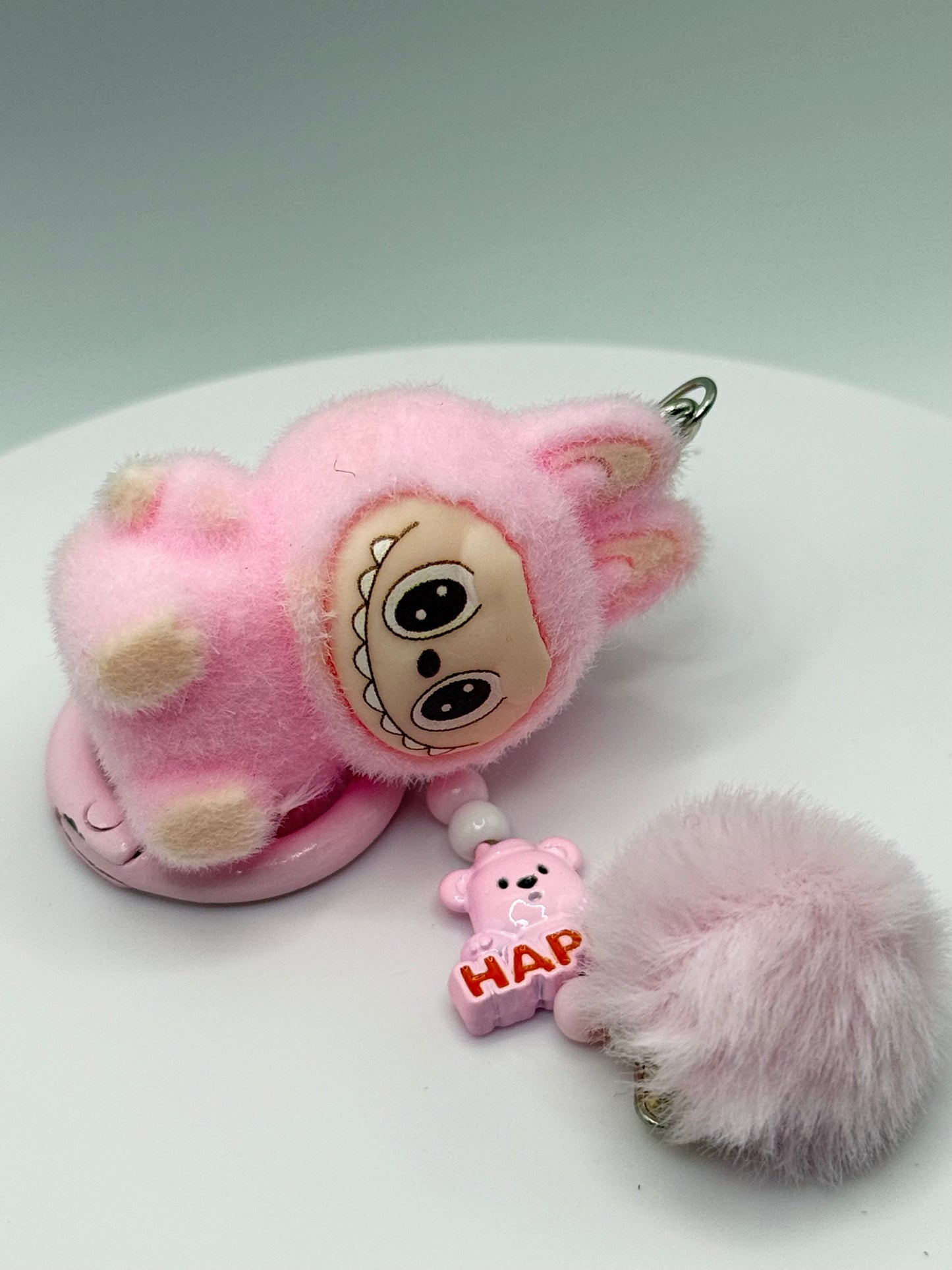 Fuzzy Keychain