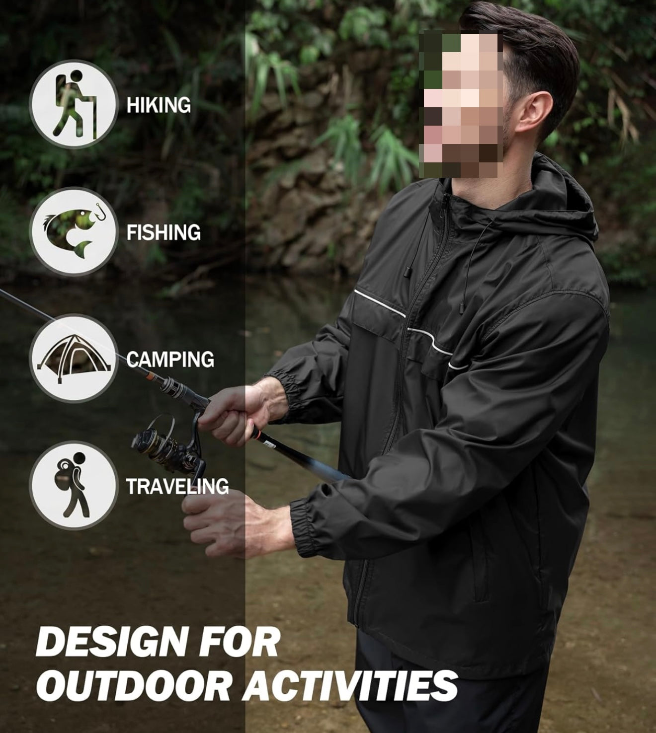 Rain Jacket Lightweight