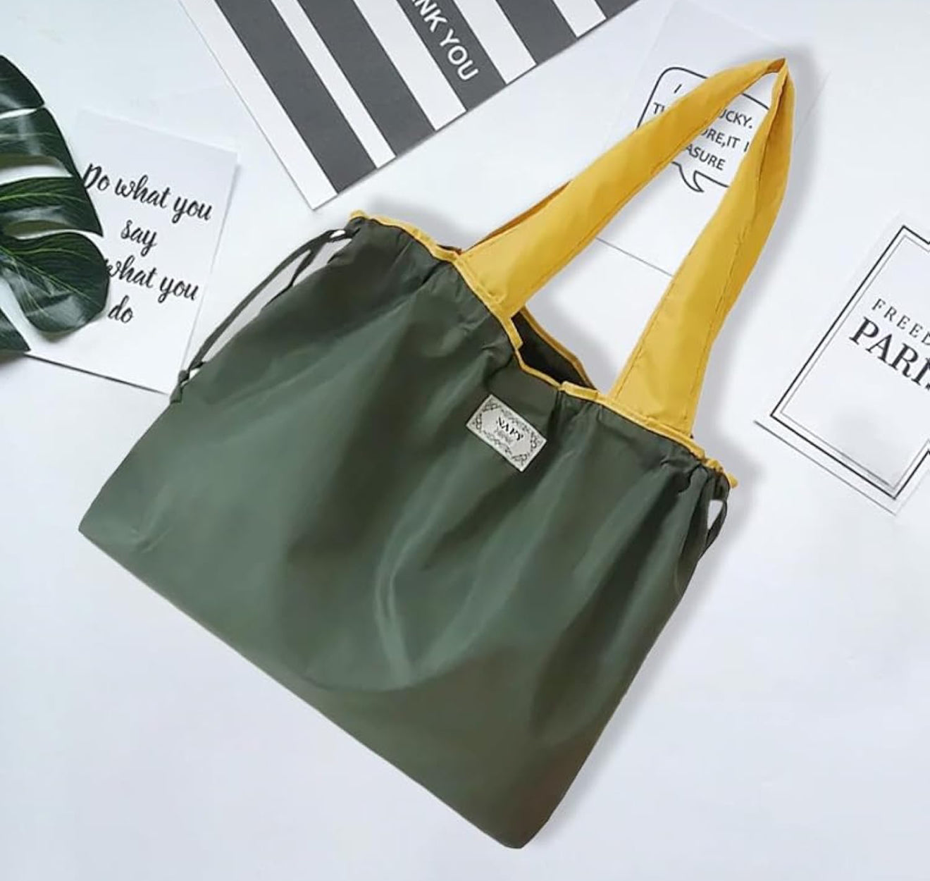 Foldable Portable Tote Bag