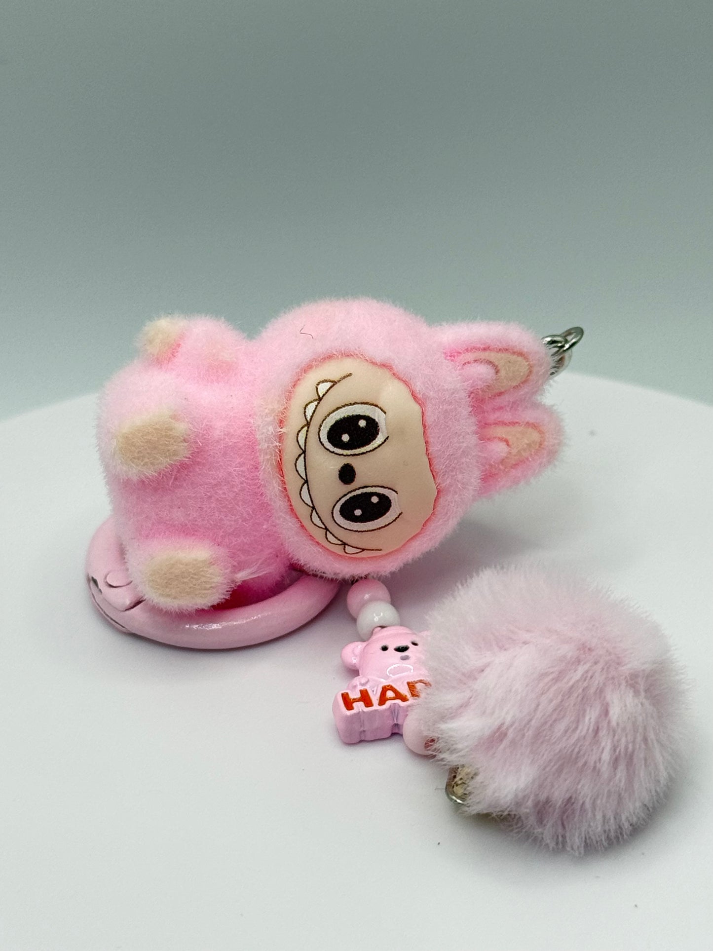 Fuzzy Keychain
