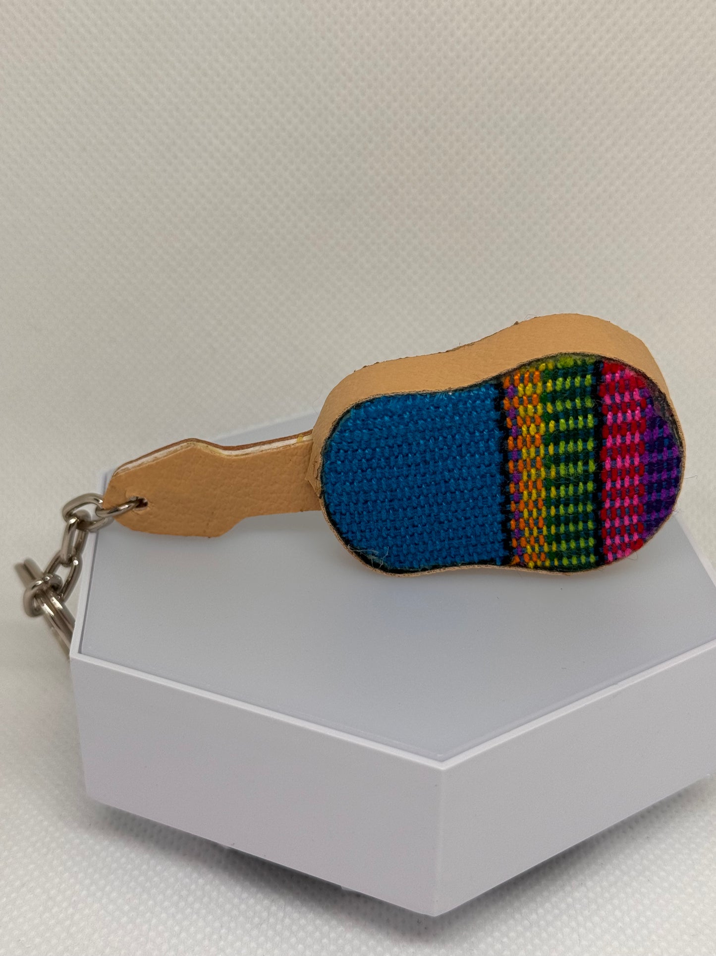 The Sombreron's Guitar Keychain