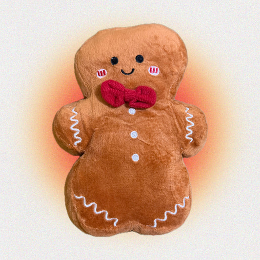 Gingerbread Buddy Plush – Holiday Edition