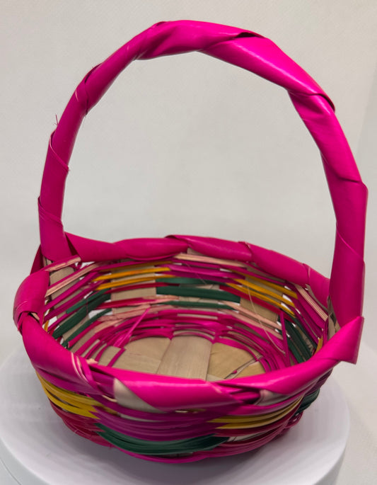 Handwoven Mini Basket – Guatemala Craft