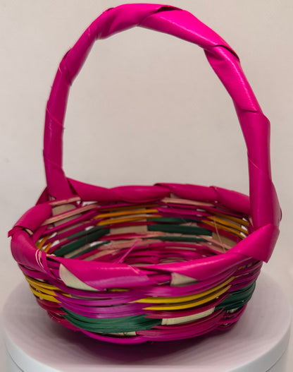 Handwoven Mini Basket – Guatemala Craft