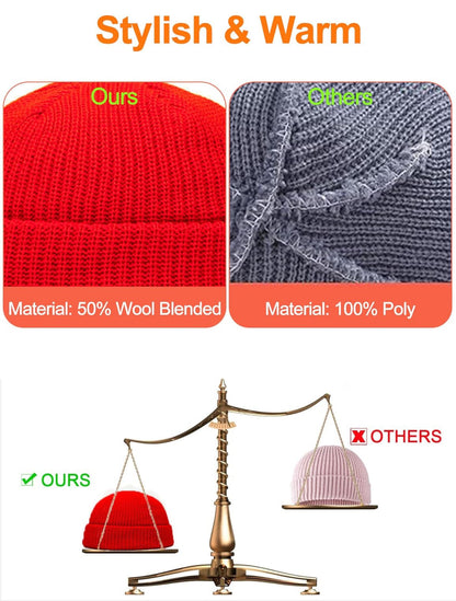 Short Fisherman Beanie