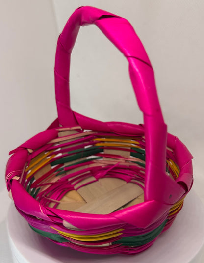 Handwoven Mini Basket – Guatemala Craft