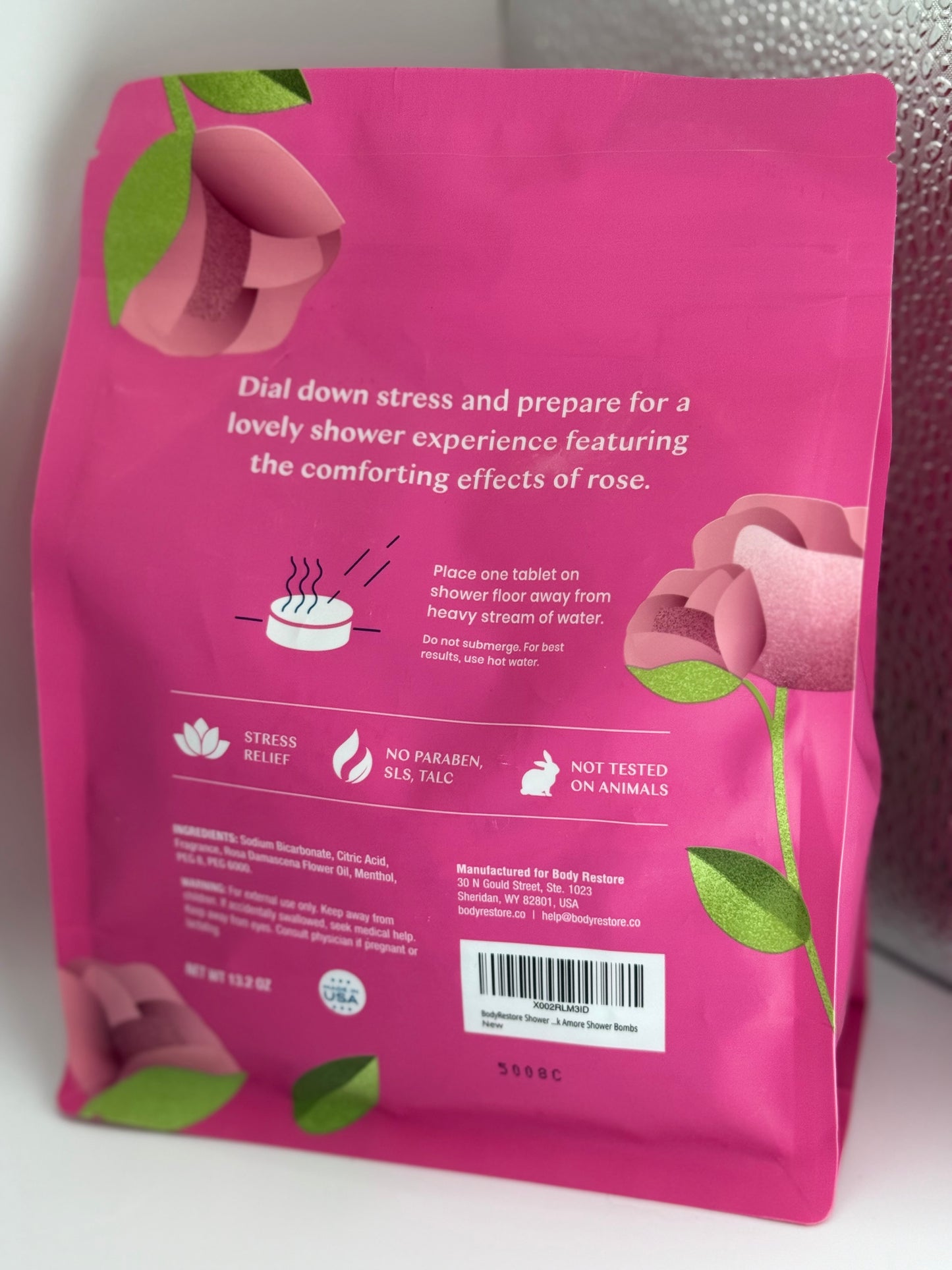 Relief Shower Steamers