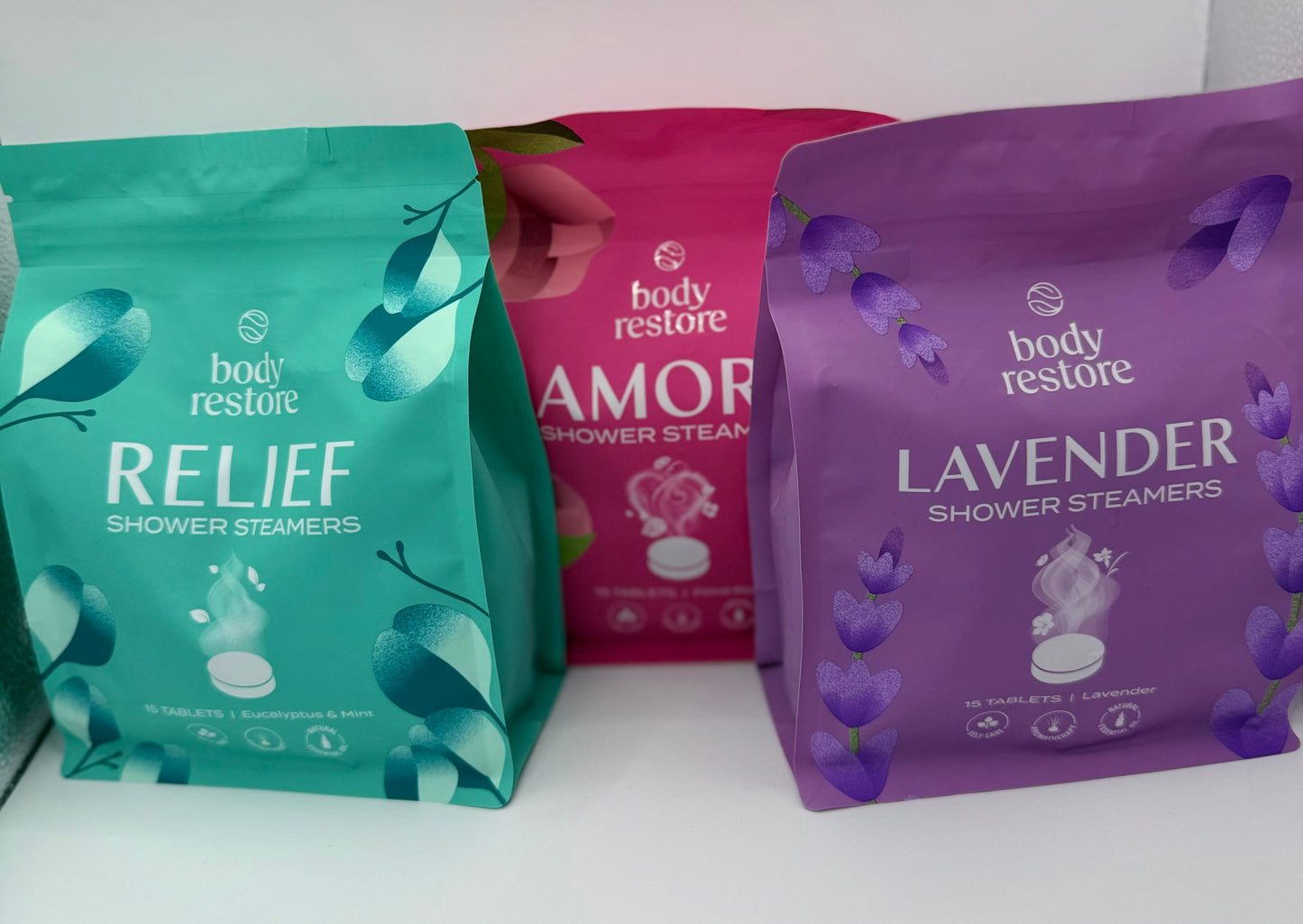 Relief Shower Steamers
