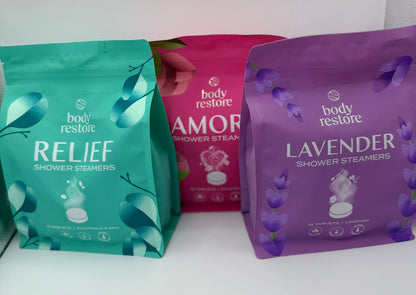 Relief Shower Steamers