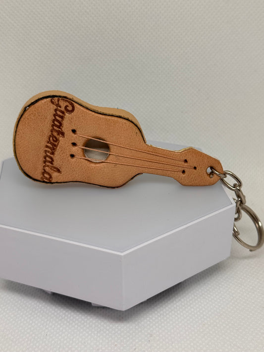 The Sombreron's Guitar Keychain