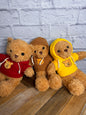 Shaggy Bear with Hoodie Bow Tie